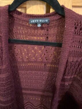 LOVE-ELLIE OPEN CARDIGAN SWEATER